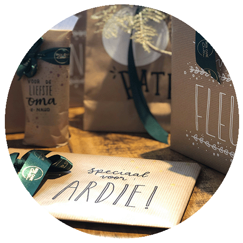 Envelop Madelon Handlettering