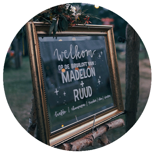 Evenement Madelon Handlettering